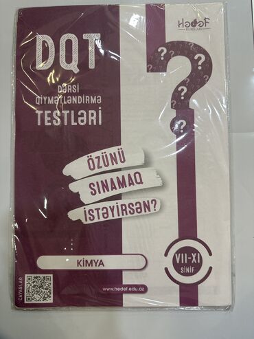 Digər: Kimya 7-11-ci sinif hədəf nəşrləri . DQT ( dərsi qiymətləndirmə