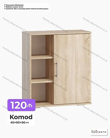 Ev və bağ: Komod – funksional saxlanma mebeli - Ölçü: 40×90×90 sm - Material: 18 — 1