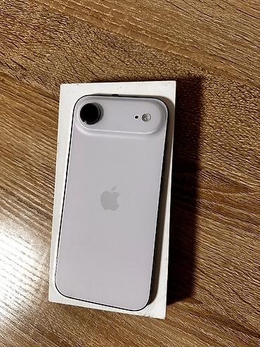 17 айр: IPhone Air, Новый, 256 ГБ, Белый, Кабель, Коробка, 100 % — 1