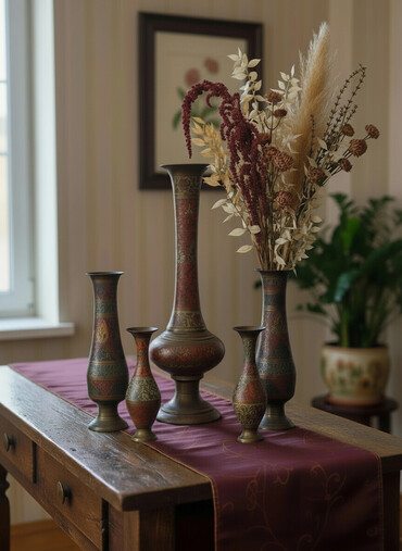 Vazalar: Vaza dəsti, Mis — 3