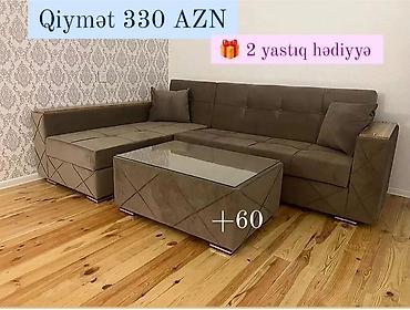 Yeni, Künc divan, Qonaq otağı üçün, Açılan, Azərbaycan