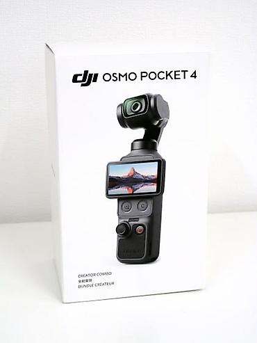 DJI Osmo Pocket 4 — портативная камера с 3-осевым стабилизатором для