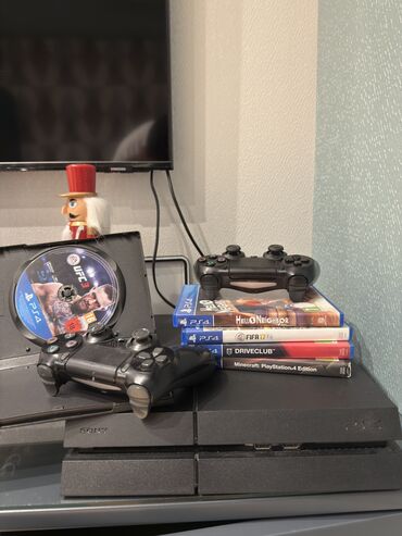 komputer monitor satilir: Ps 4 Fat Modeli Yaddas 500 GB+2 adet original Pult + 5 adat oyun