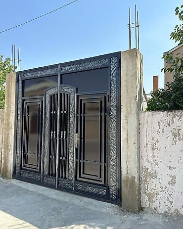 Həyət darvazaları: Metal EN MMC olaraq istədiyiniz forma və ölçüde demir işlerinin — 5