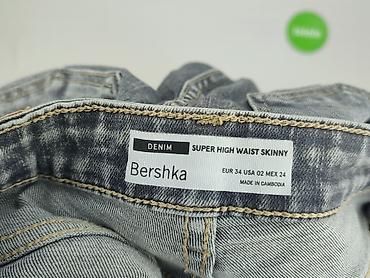 jeans skateboard: Bershka, Jeansy damskie, rozmiar 2XS — 4