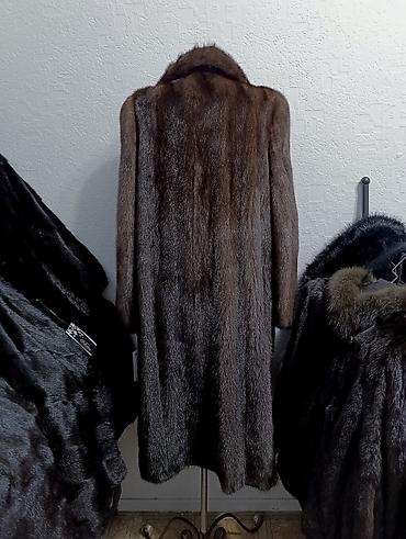 прием шкуры: Шуба, Норка, Длинная модель, Канада, XL, 2XL — 4