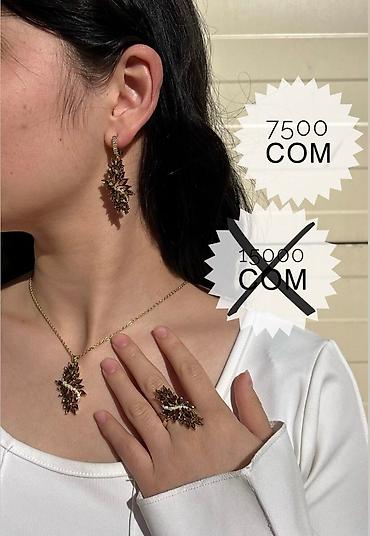 Серебряные наборы украшений: Набор украшений, Проба 925, Женские, Новый — 6