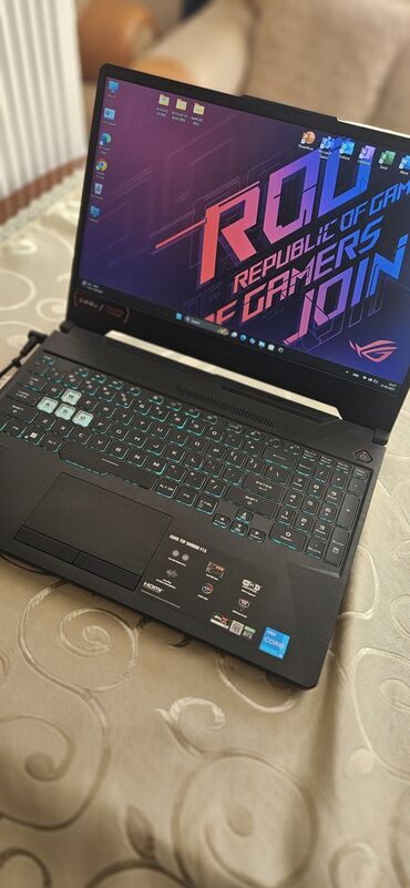 ASUS: İşlənmiş ASUS TUF Gaming, 15.6 ", Intel Core i7, 1 TB