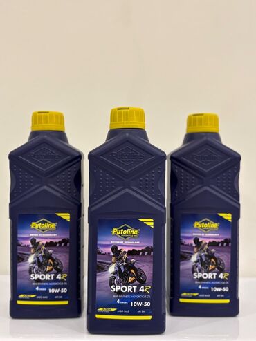 Mühərrik yağları: 1 L bottle Putoline Sport 4R 10W-50 - 24 AZN Topdan alış zaman -