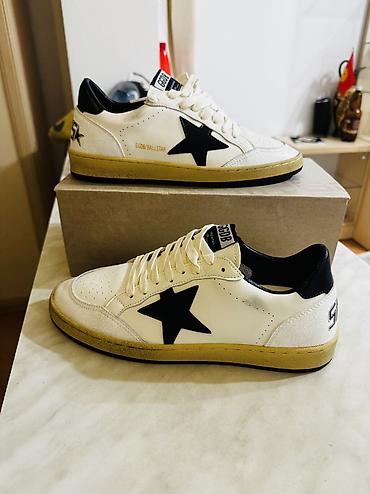 поло кроссовки: Мужские кроссовки, 42, 42.5, Golden Goose, Новый, цвет - Белый, Самовывоз, Платная доставка — 2