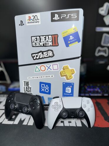 куплю плейстейшн: Продаю Ps5 slim с дисководом. 2 джойстика в идеальном состоянии!! 2