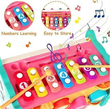 oyuncağlar: Montessori üsulu sehirli kub pianino 061T26Montessori üsulu sehirli — 2