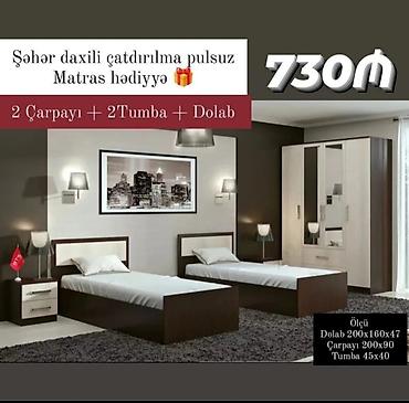 l masalar: 2 təknəfərlik çarpayı, Azərbaycan, Yeni — 1