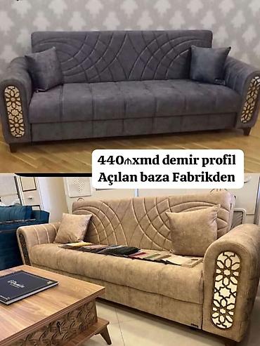 acılıb yığılan transformer carpayı: Açılan baza funksiyalı divan – fabrik istehsalı • Demir profil — 1