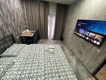 Посуточная аренда квартир: 1 комната, Душевая кабина, Постельное белье, Кондиционер