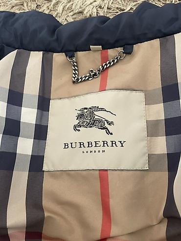 Üst geyimi: Burberry London qadın şişmə gödəkçə - Rəng: tünd göy (navy) - Daxili — 1