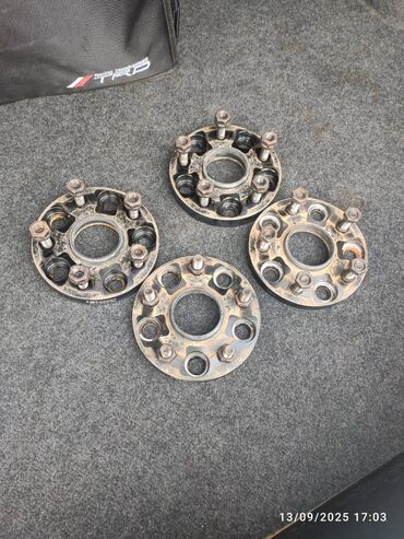 Колеса в сборе: İdeal vəziyyətdə 2 cüt spacer toyota camry üçün, 1 cüt 15lik, 1 cüt