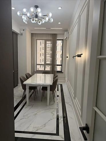 Продажа квартир: 3 комнаты, 104 м², Асанбай мкр Элитка, 5 этаж, Евроремонт — 16