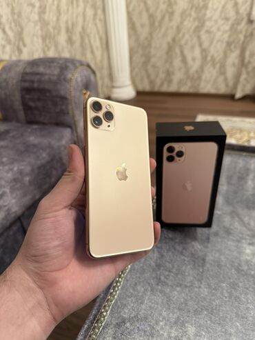 Apple iPhone: IPhone 11 Pro Max, 256 GB, Qızılı, Simsiz şarj — 8