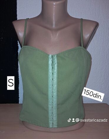 Majice kratkih rukava: Zara, S (EU 36), Saten, bоја - Šareno — 14
