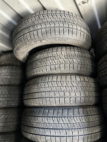 колеса на 17: Шины 215 / 60 / R 17, Зима, Б/у, Комплект, Легковые, Япония, Bridgestone