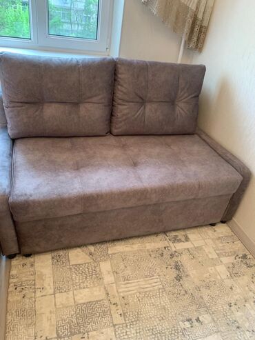 подушка для дивана: Диван-кровать, цвет - Серый, Новый