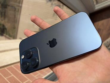 IPhone 15 Pro, Б/у, 256 ГБ, Blue Titanium, 83 %
