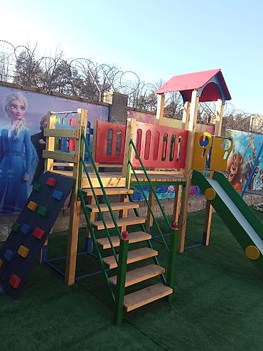 Детские горки: Горки и комплексы для детских площадок, пластик металл дерево на — 23