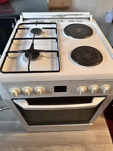 Комбинированная плита, Beko, Б/у, Напольная, Механическая, Полная оплата at lalafo.kg Комбинированная плита, Beko, Б/у, Напольная, Механическая, Полная оплата