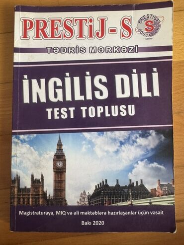 Школьные учебники: Prestig-S Tədris Mərkəzi tərəfindən nəşr olunan, magistratura, MIQ və