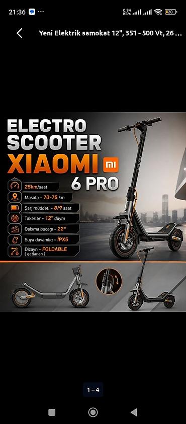 3391 km: Sallam xiomi 6 pro satılır yeniden seçilmir cəmi 700 km məsafə qət — 6