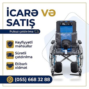 əlil arabası: İcarə və satış – çoxfunksiyalı əlil arabası Xüsusiyyətlər: - Rahat — 1