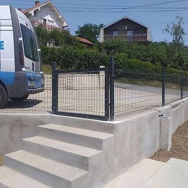 Proizvodi od rolovanog metala, metalni kanali: Panel 3d 083x250 4 mm. Panelna ogradafence system — 7