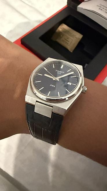 barter saat: İşlənmiş, Qol saatı, Tissot, rəng - Göy — 2