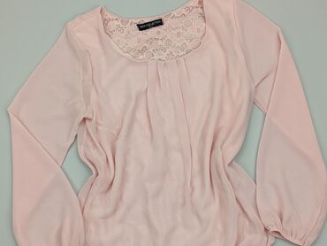 różowe koronkowe bluzki: Blouse, M (EU 38), condition - Perfect