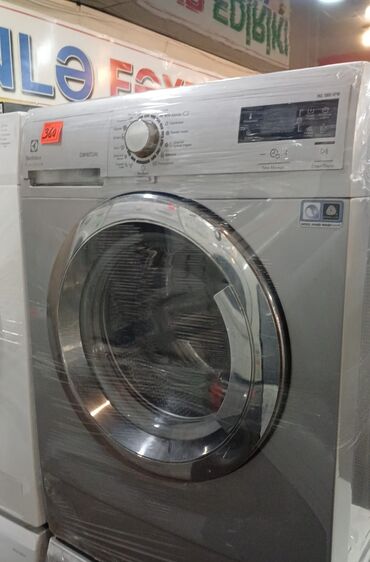 paltar qurudan masin qiymetleri: Paltaryuyan maşın Electrolux, 6 kq, İşlənmiş, Avtomat, Qurutma var, Kredit var, Ödənişli çatdırılma