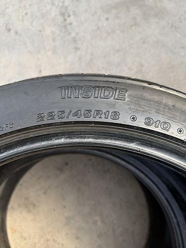 22545 r18 зима: Шины 225 / 45 / R 18, Зима, Б/у, Пара, Легковые, Япония, Bridgestone — 4