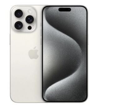покупка телефонов: IPhone 15 Pro, Б/у, 256 ГБ, Белый, Коробка, Чехол, 100 %