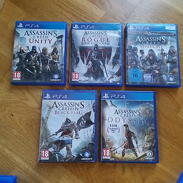 PS4 (Sony Playstation 4): PS4 igrice u odlicnom stanju! — 4