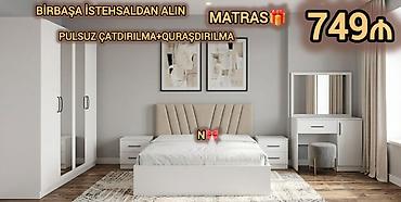 komod: Satılır: *Birbaşa istehsalçıdan yataq dəsti* Qeyd:*Dəst yenidir və — 1
