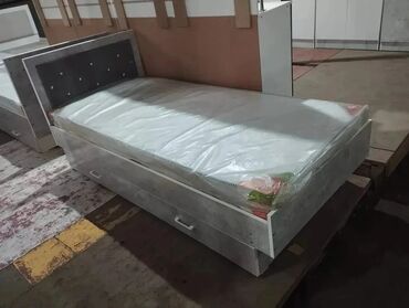 Односпальные кровати: Односпальная кровать, Новый, С матрасом, длина - 200 см — 10