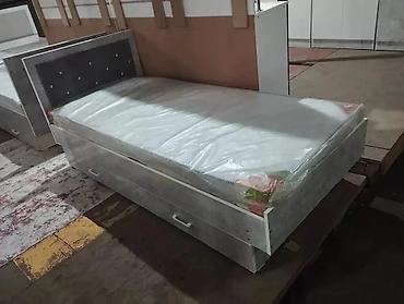 Односпальные кровати: Односпальная кровать, Новый, С матрасом, длина - 200 см — 9