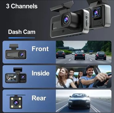 Videoreqistratorlar: Videoreqistratorlar, Yeni, Zərbə sensoru ilə, 128 gb, Çin, Ödənişli çatdırılma — 4