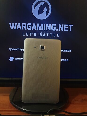 бытовая техника бишкек в рассрочку: Samsung Galaxy A22, Б/у, 16 ГБ, цвет - Золотой, 2 SIM