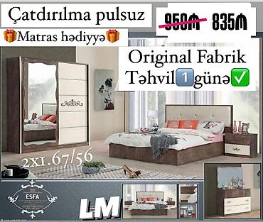 mebel original: *Yataq dəsti➡️ESFA* *FABRİK İSTEHSALI ORİGİNAL . Upakovkada* 💥 — 1