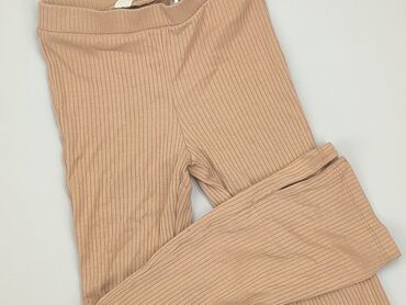 krótka kamizelka beżowa: Leggings for kids, H&M, 5-6 years, 116, condition - Good