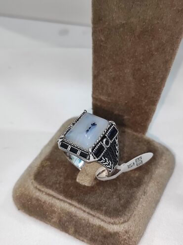 Серебряные кольца: Кольцо, Печатка, Проба 925, Мужские, Новый — 9