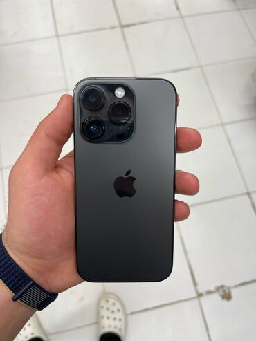 iphone 8 128gb qiymeti: IPhone 14 Pro, 128 GB, Black Titanium, Face ID