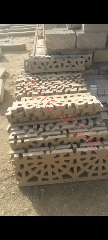 Digər bitirmə materialları: Üzlük ağlay daşları — 10