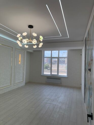 однокомнатная квартира кара балта: 3 комнаты, 80 м², Элитка, 2 этаж, Дизайнерский ремонт